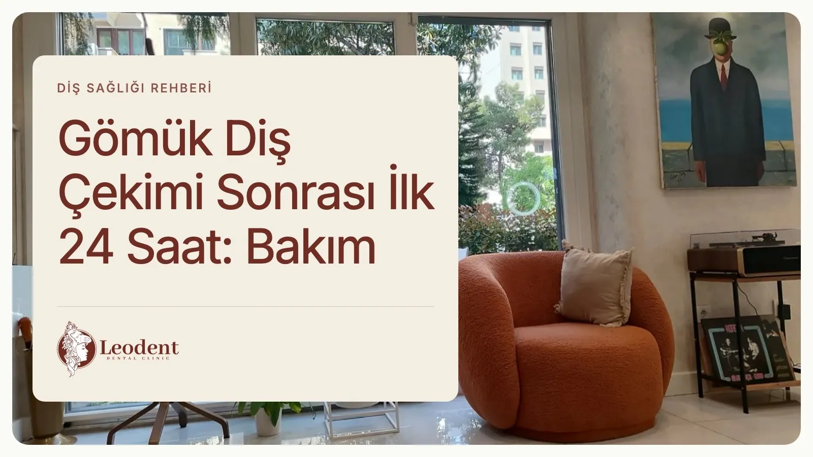 Gömük Diş Çekimi Sonrası İlk Gün Bakımı